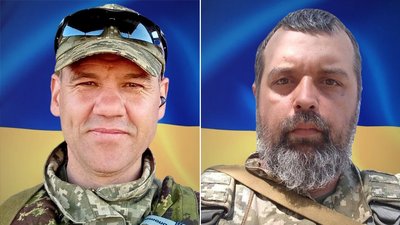 Загиблі військові Василь Гулей та Станіслав Ольховський