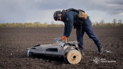 БпЛА на Чернігівщині у Прилуцькому районі вплане і не здетонували, ДСНС знешкодили
