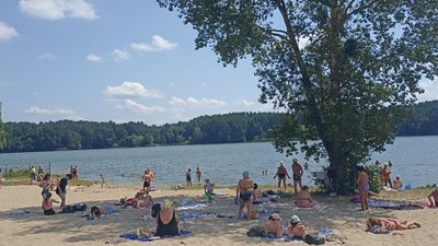 Житомир, засмага, Гідропарк, липень 2024 року
