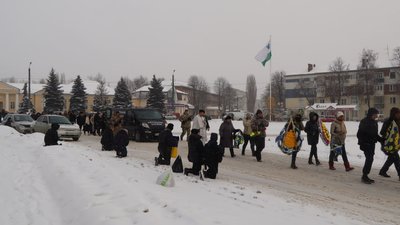 В Охтирці на Сумщині попрощались із солдатом Миколою Форостяном