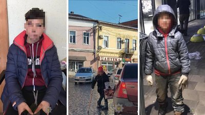 На Закарпатті поліцейські виявили батьків, які втягнули дітей у жебрацтво