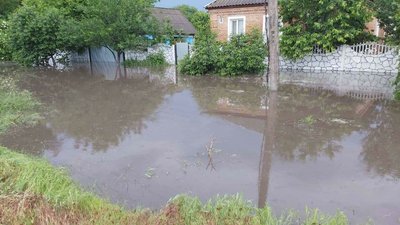 В Олександрії з 11 дворів рятувальники відкачували дощову воду В Олександрії з 11 дворів рятувальники відкачували дощову воду