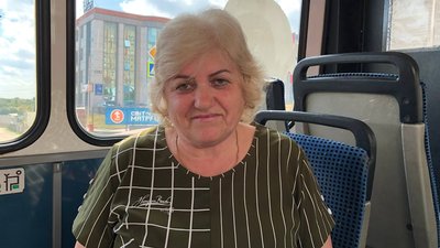 Надія Полотнянок, колишня кондукторка, тернополянка
