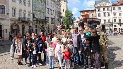 У Львові влаштували екскурсію для дітей військовослужбовців