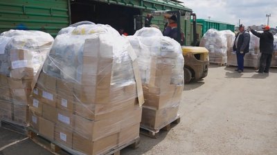 Вперше залізницею: з Рівненщини на Чернігівщину відправили гумдопомогу