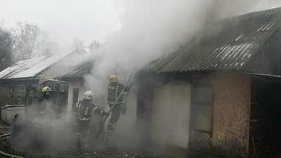 Пожежа в Ковелі на Гребінки 22 листопада
