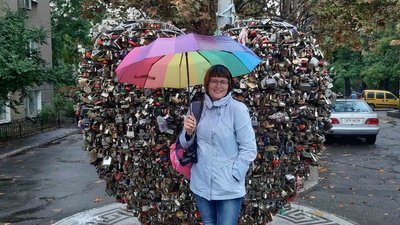 Олена Бджола, екскурсоводка, переселенка з Херсона