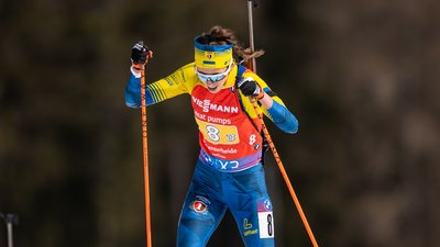 Олена Городна брала участь у дорослому чемпіонаті світу з біатлону