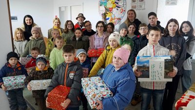В Ужгороді та районі дарували новорічні подарунки від німецьких благодійників