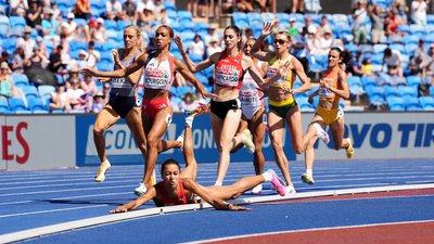 Євро-2026: падіння Одрі Верро у півфіналі жіночих 800 м на чемпіонаті Європи