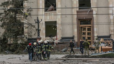 Удар РФ по будівлі ОДА