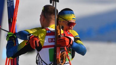 Дмитро Підручний та Віталій Мандзин подолають чоловічі етапи змішаної естафети ОІ-2026