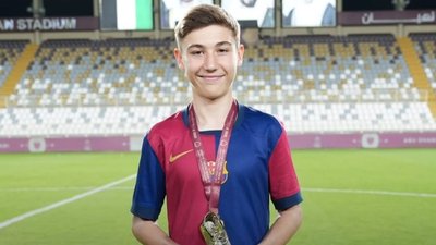Футболіст "Барселони" U-18 Артем Рибак
