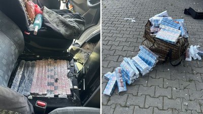 На Закарпатті у жителя Івано-Франківська вилучили понад 1000 пачок прихованих сигарет