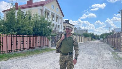 Богдан Брич у селі Гаї Шевченківські Богдан Брич у селі Гаї Шевченківські