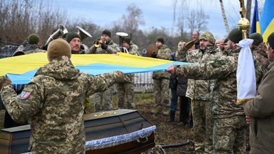 Прощання з бійцем