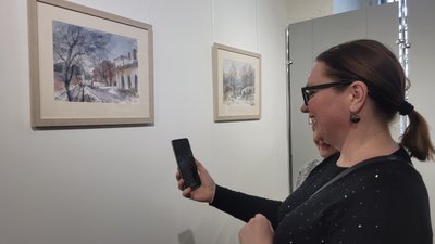 "Акварель краще пасує весні": Ігор Філик відкрив першу в Рівному персональну виставку "Акварель краще пасує весні": Ігор Філик відкрив першу в Рівному персональну виставку