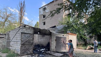 атака на Кривий Ріг, згорів гараж, ракетний удар 3 липня