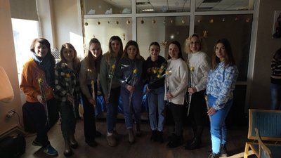 У Сумах зустрічали молодіжну збірну України з індорхокею