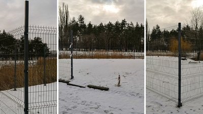 Паркан на козачому острові у Кропивницькому