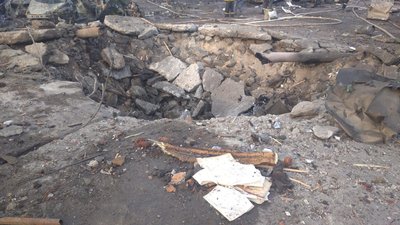 В Очакові, що на Миколаївщині, показали наслідки обстрілів військового порту В Очакові, що на Миколаївщині, показали наслідки обстрілів військового порту