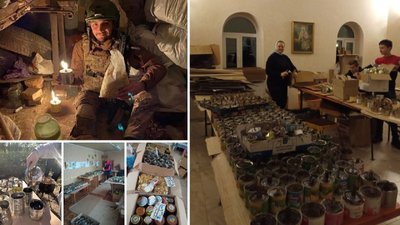 У громаді на Вінниччині виготовили понад 3 тисячі окопних свічок для бійців