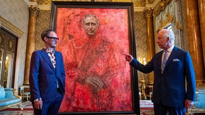 Букінгемський палац показав перший офіційний портрет Чарльза III після коронації: його вже розкритикували