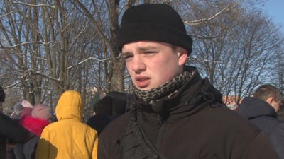 У Тернополі вшанували загиблих у бою під Крутами У Тернополі вшанували загиблих у бою під Крутами
