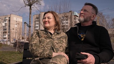Вікторія Кравець з чоловіком Анатолієм