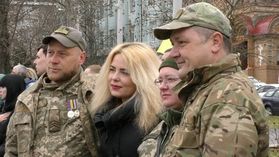У Херсоні до Дня українського добровольця провели акцію пам'яті
