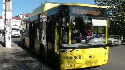 В "Херсонобленерго" розповіли, чому зранку в місті не курсували тролейбуси