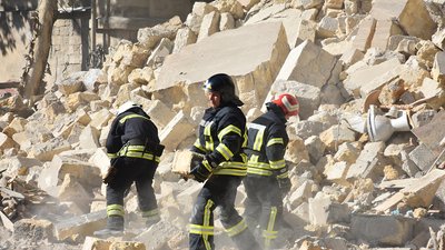 В будинку, який обвалився в Одесі В будинку, який обвалився в Одесі