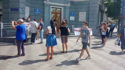 У Житомирі протестувальники вимагали звільнити керівника водоканалу