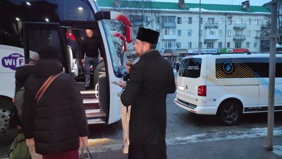 Акція, автобус, родички зниклих безвісти й полонених військових, Брюссель, Франківськ