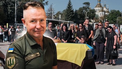 Із 52-річним військовим Сергієм Фомичем попрощалися у Рівному