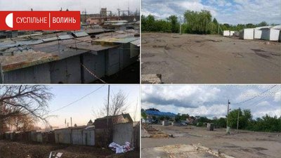 Куди діваються демонтовані з Луцького ринку контейнери Куди діваються демонтовані з Луцького ринку контейнери