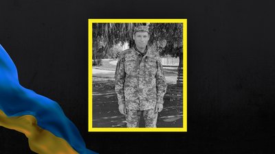 У селі Тиниця на Чернігівщині попрощалися з солдатом Олександром Кузьменком, що загинув на Донеччині