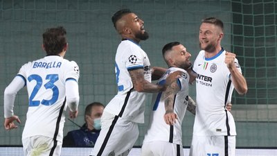 "Інтер" вдруге переміг "Шериф" у групі "Шахтаря" в Лізі чемпіонів: відео