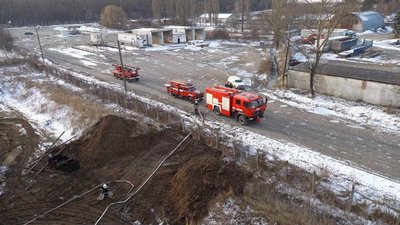 На Тернопільщині горів цукровий завод
