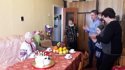101-й День народження відсвяткувала сьогодні кропивничанка Любов Савченко