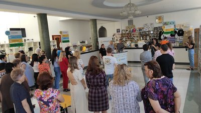 До річниці звільнення острова Зміїний у Луцьку відбулося спецпогашення марки До річниці звільнення острова Зміїний у Луцьку відбулося спецпогашення марки