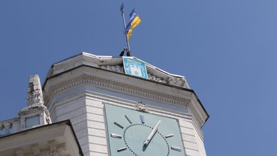 У Житомирі відзначили 31 річницю від першого підняття національного прапора над міською радою