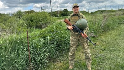 Курсантка Національної академії Єлизавета Силка, Хмельницький, 29 вересня 2025 року