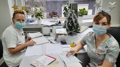 На Волині медики організували акцію до Дня святого Миколая На Волині медики організували акцію до Дня святого Миколая