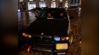 Дрифтував на дорозі: у Львові повторно затримали 19-річного водія "BMW"