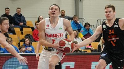 "Прометей" у матчі з двома овертаймами вперше програв у плей-оф Латвійсько-естонської баскетбольної ліги