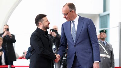  Фрідріх Мерц, Володимир Зеленський