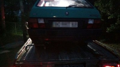 У Чернігові водій, причетний до ДТП, тікав голий від патрульних та стрибнув в річку
