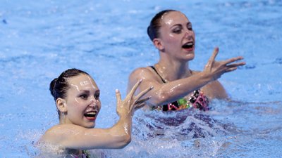 Україна з другої спроби виграла "срібло" у дуеті в артистичному плаванні на Євро-2021