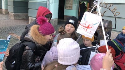 В Мукачеві організували квест до Дня святого Мартина В Мукачеві організували квест до Дня святого Мартина